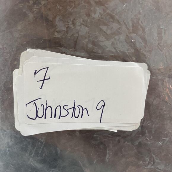 Johnston & Murphy Boots Womens 9 Leather Ankle Booties Chunky Heel Side Zip Boho - Picture 13 of 13